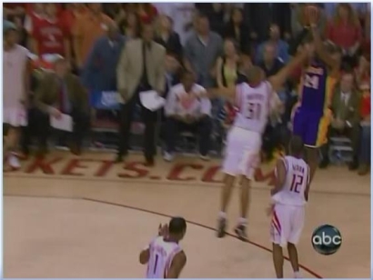A chicken in every pot and a hand in Kobe's face on every shot